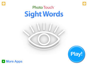 Sight Words by Photo Touch